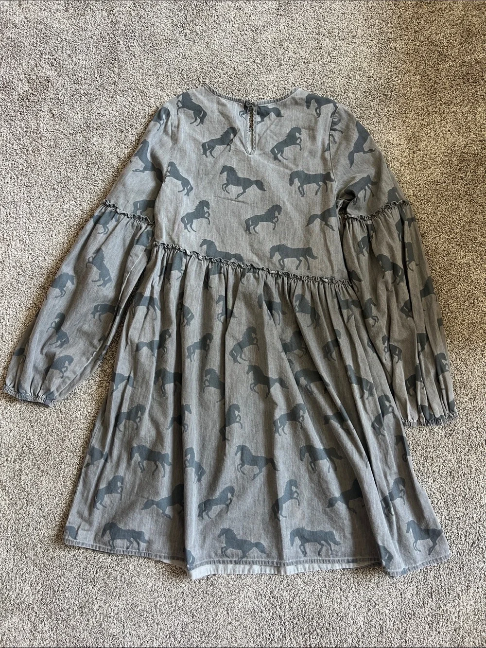 Stella McCartney Kids Gray Crewneck Top/dress
